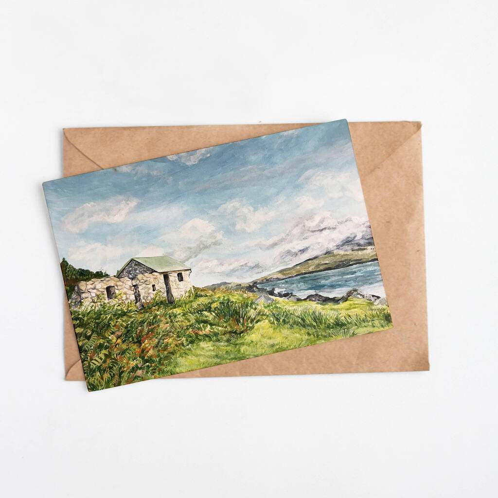Scotland Scenic Card By Hannah Green Illustration