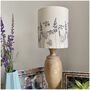 Hedgerow Embroidered Lampshade, thumbnail 1 of 6