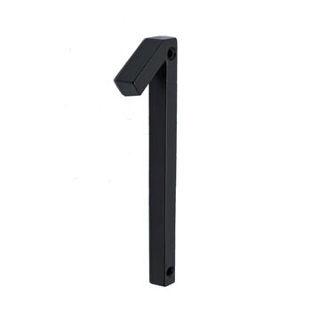 Brass Bee Premium House Numbers Black Finish Five Inch, 2 of 11
