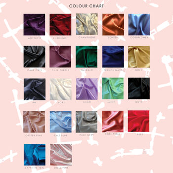 Silk Face Mask With Ribbon Ties Multiple Colours, 6 of 6
