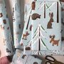 Forest Animals Christmas Wrapping Paper, thumbnail 1 of 12