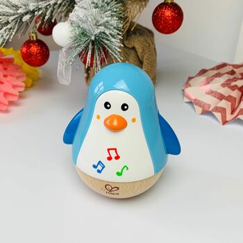 Personalised Penguin Musical Wobbler, 2 of 2