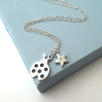 Sterling Silver Ladybird Necklace, 12 of 12