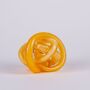 Golden Helix Hand Blown Glass Knot, thumbnail 1 of 4