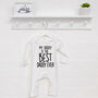 'My Daddy Is The Best…'Personalised Rompersuit, thumbnail 3 of 8