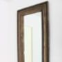 Harriot Multi Reclaimed Wood Layered Mirror Frame, thumbnail 1 of 4