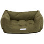 Forest Tweed Boxy Dog Bed, thumbnail 2 of 4