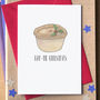 Funny 'Hap Pie Christmas' Card, thumbnail 1 of 2