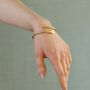 Brass Wrap Bracelet, thumbnail 4 of 10
