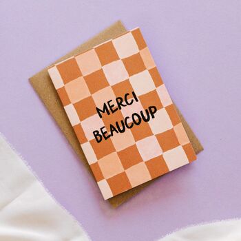Merci Beaucoup Thank You Card, 2 of 4