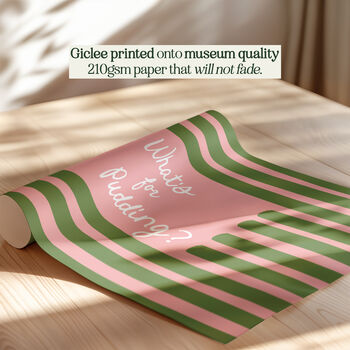 What's For Pudding? Funny Kitchen Print, 7 of 12