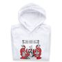 Personalised Hoodie With Small Coat Of Arms, thumbnail 5 of 11