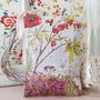 Floral Illustration Fabric Fragrant Gift Pillow, thumbnail 6 of 8