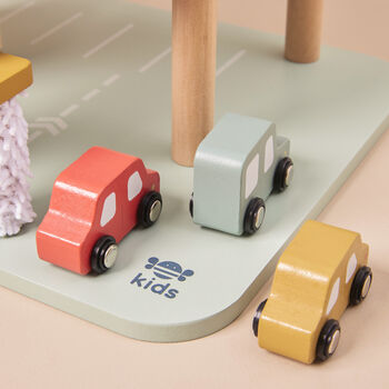 Just Bee Kids Wooden Toy Garage Fsc®, 4 of 5