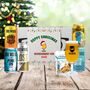 Personalised Brewdog Hoppy Christmas Craft Beer Gift Set With Glass And Snack, thumbnail 1 of 4