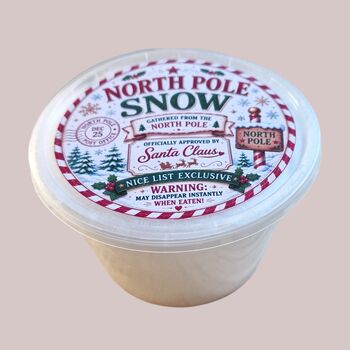 Personalised Candy Floss Snow Officially Nice Badge, 4 of 12