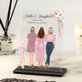 Personalised Mother And Daughters Acrylic Plaque, thumbnail 1 of 6