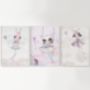 Magical Bunny Fairy Children's Colourful Pastel Print, thumbnail 2 of 2
