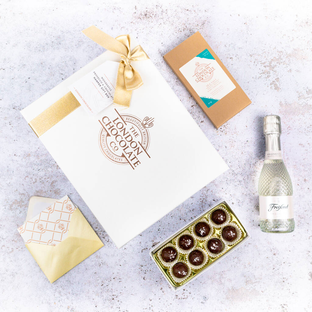 Wonderful Prosecco And Chocolate Gift Box, 1 of 9