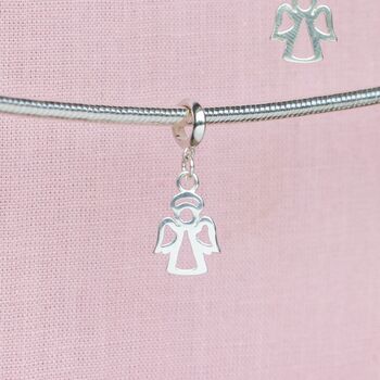 Sterling Silver Angel Charm, 2 of 7
