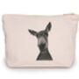 Sirus The Donkey Cotton Lined Mini Pouch Bag, thumbnail 1 of 2