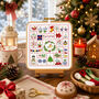 Christmas Advent Calendar Hand Embroidery Kit, thumbnail 1 of 12