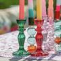 Red And Green Candleholders, thumbnail 1 of 5