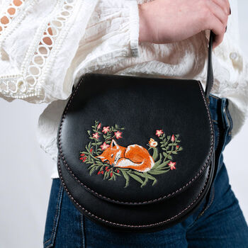 Sleepy Fox Saddle Bag, 2 of 8