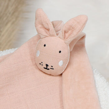 Personalised Trixie Mrs Rabbit Bliss Blossom Comforter, 2 of 6