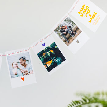 Father's Day Photo Bunting Card, 2 of 5