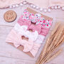 Floral Pastel Bow Headband Bundle, thumbnail 3 of 7