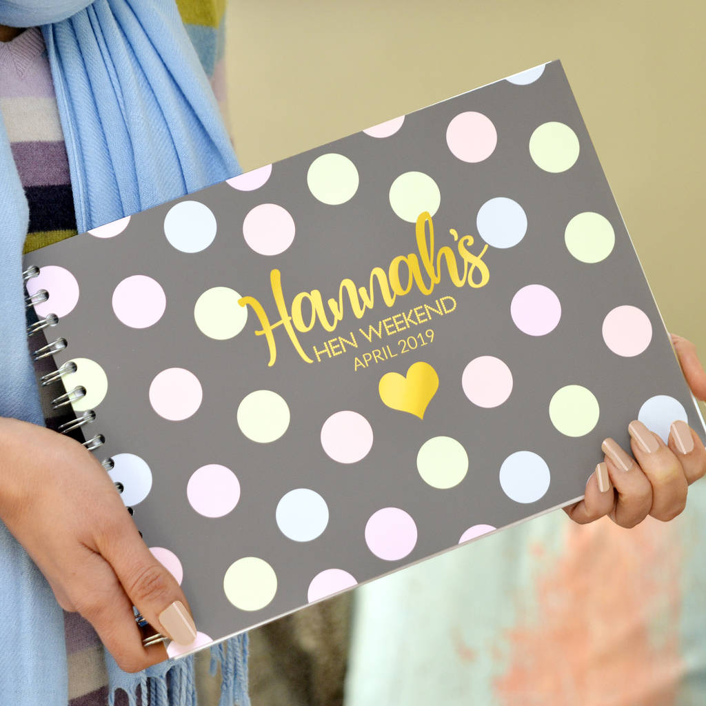 bridal shower guest book by amanda hancocks