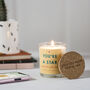 'You're A Star' Amber And Tonka Bean Candle, thumbnail 2 of 3