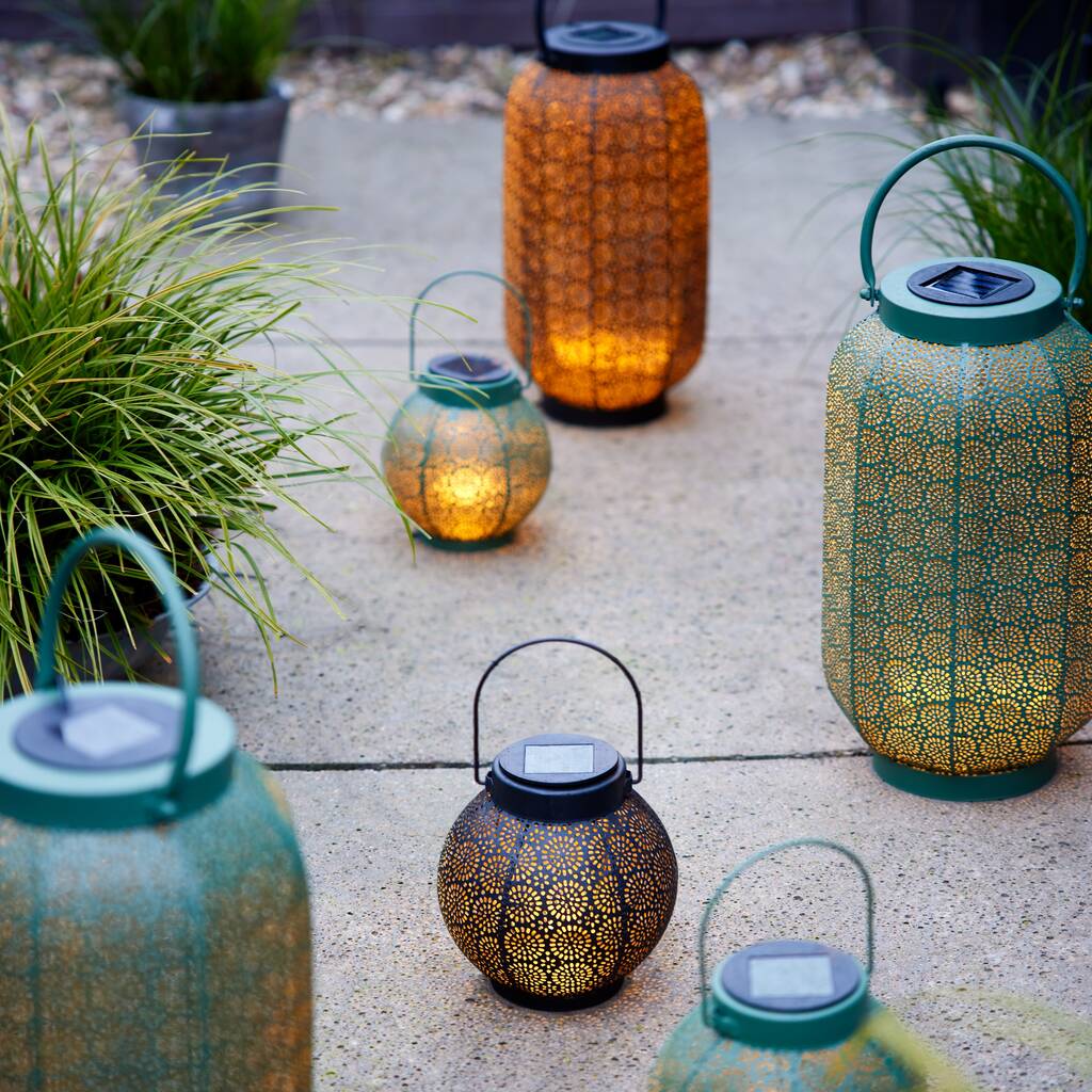 Solar Moroccan Inspired Fez Lanterns, 1 of 6