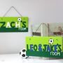 Personalised Football Team Canvas Sign, thumbnail 2 of 11
