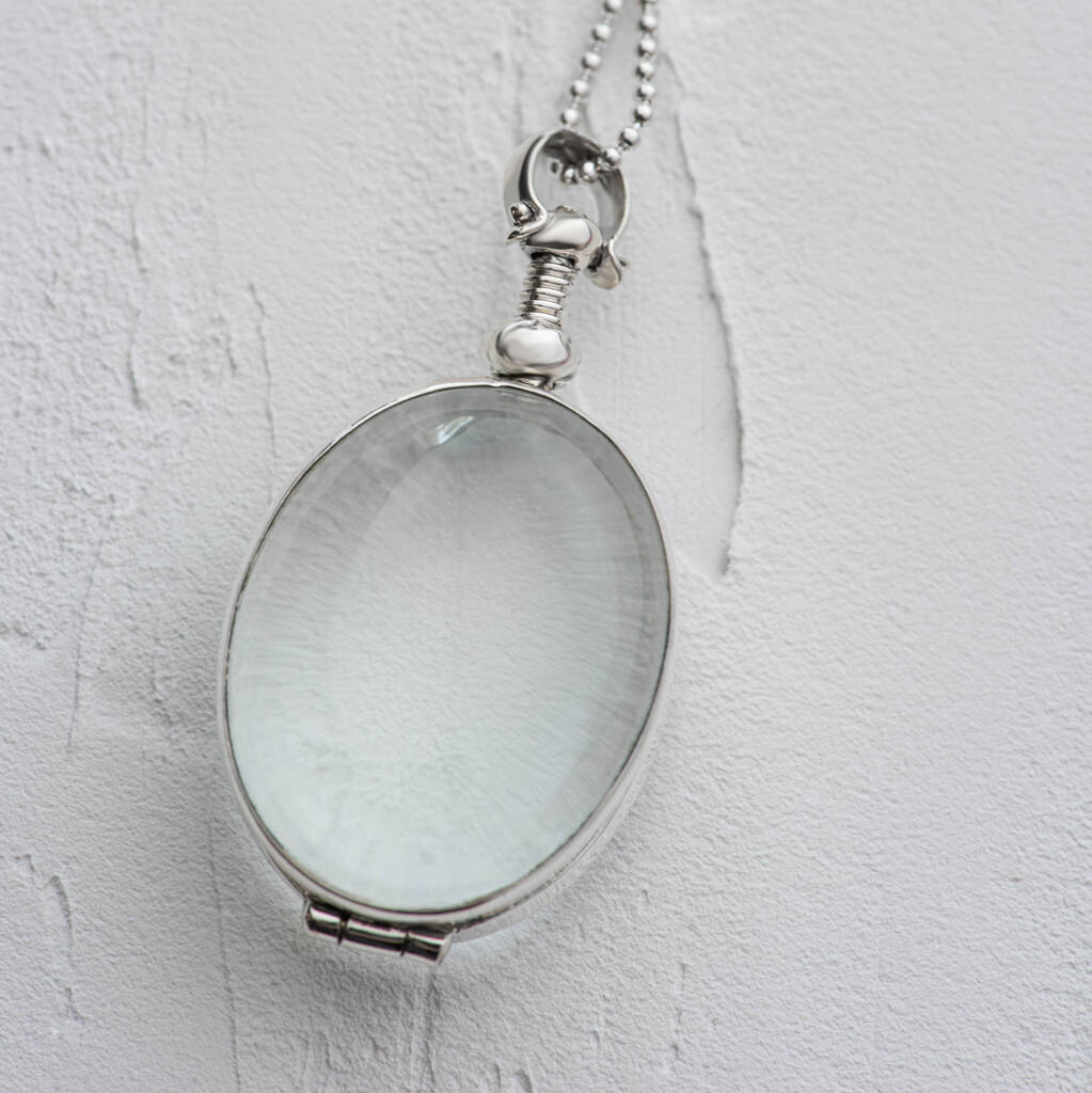 Oval Vintage Locket Necklace For Photos, Hair Or Ashes, 1 of 12