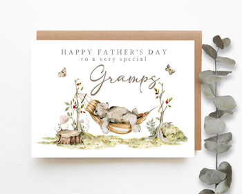 Personalised Father's Day Card Hammock, 5 of 5