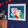 Personalised 18th Birthday Year Print, thumbnail 6 of 6