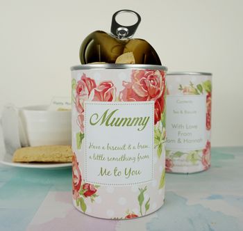 Personalised Mother's Day Breakfast In Bed Tin, 3 of 5
