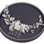 Pearl Flower Hair Comb, thumbnail 4 of 6