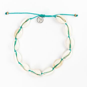 Livadi Cowrie Shell Anklet, 3 of 7