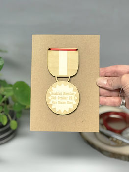 Personalised Congratulations Race Time Medal, 6 of 12