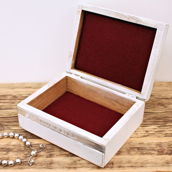 Personalised Wooden Tree Design Jewellery Box, 4 of 5