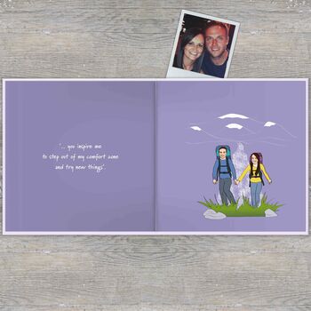 His And Hers Personalised 'I Love You' Book, 4 of 12