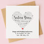 Personalised 16th Wedding Anniversary Card, thumbnail 1 of 6