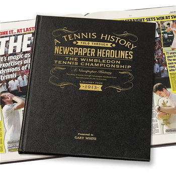 Personalised Wimbledon Tennis Gift Book, 9 of 10