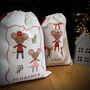 Personalised Christmas Eve Mouse Sack, thumbnail 3 of 12