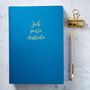 Personalised Gold Foil A5 Notebook, thumbnail 2 of 6
