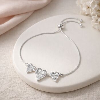 30th Birthday Drawstring Heart Bracelet, 4 of 6