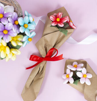Handmade Vegan Chocolate Bouquet Gift Box, 2 of 3